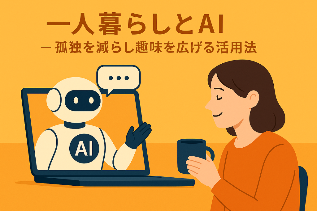 一人暮らしとAI